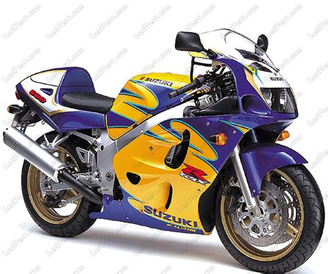 Paul johnston reviews the 1998 suzuki gsxr 600, taking a look at some of it's modifications, compared to the 750cc version, and. Kit luci di direzione LED per Suzuki GSX-R 600 (1997 - 2000)