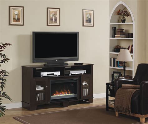 Classicflame 26mm4995 Pe91 La Salle Tv Stand For Tvs Up To 65 Oak