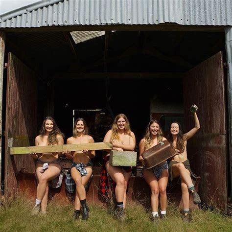 Vet Students Shoot For Racy Calendar To Celebrate Finish Half Way Of Their Degrees And Raise