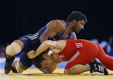 Cwg Yogeshwar Wins Fifth Wrestling Gold For India Other News