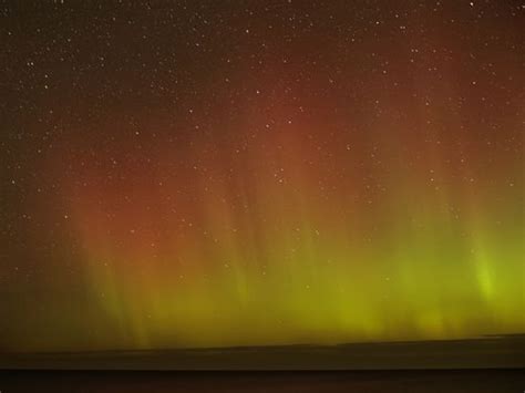 Northern Lights Dazzle Across Michigan Skies Northern Lights Photo