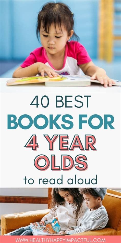 40 Best Books For 4 Year Olds To Read In 2024