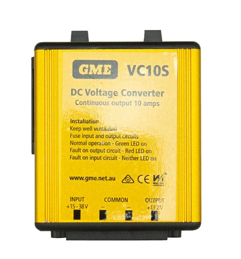Gme Vc10s 10 Amp Dc Voltage Converter Elite Commnications And Electronics