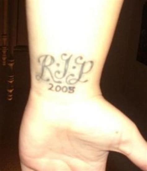 This is a tattoo that will last a lifetime and that will allow this person to remember they're lost love ones in an intimate way. Tattoos Rip Mom Quotes. QuotesGram