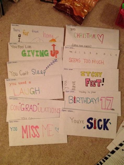 Creative Open When Letter Ideas & Designs - Styletic | Open when