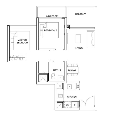 Queens Condo Floor Plan House Sale Queenstown 3 Queens Peak S 1760000