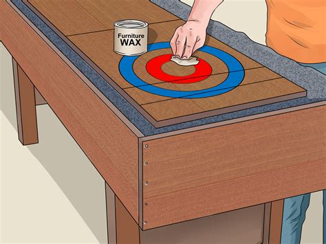 How To Make A Shuffleboard Table With Pictures Wikihow