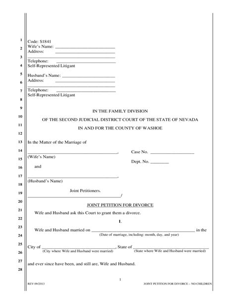 • reside in alberta or lived in alberta at the time of separation (and the property is predominately situated in alberta) we can still help if you decide you do not want or need a legal separation agreement, and instead wish to proceed with an uncontested divorce. Joint Petition for Divorce (Without Children) Free Download