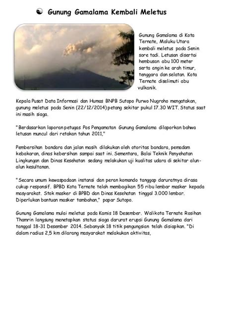 Tren Gaya 32+ Kliping Bencana Alam, Gambar Rambu Rambu