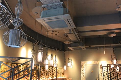 Yum Sa Thai Restaurant Air Conditioning System Fujitsu General