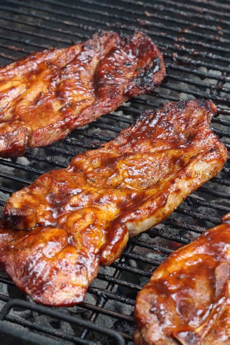 The Best Barbecued Pork Steaks Recipe By Blackberry Babe