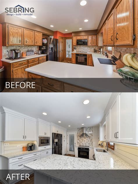 Don And Kathys Kitchen Before And After Pictures Sebring Design Build
