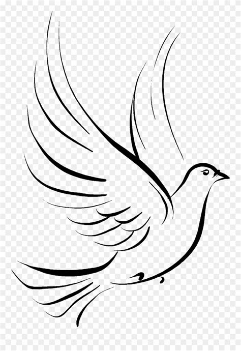 Transparent Background Dove And Cross Clipart Digiphotomasters