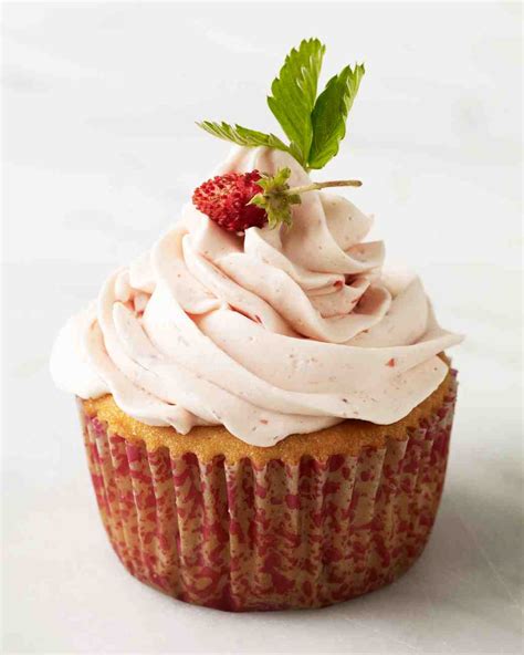 Strawberry Cupcakes Recipe — Dishmaps