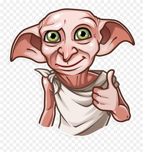 Discover The Magical World Of Harry Potter With Dobby Sticker