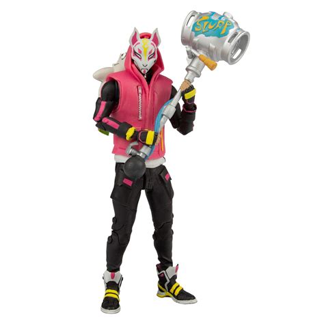 According to a press release (as revealed exclusively to game informer), the toys will be as accurate to the game as possible. Fortnite Drift 7 inch Action Figure | GameStop