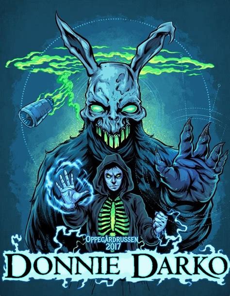 It stars jake gyllenhaal, jena malone, maggie gyllenhaal, drew barrymore, mary mcdonnell, katharine ross, patrick swayze, noah wyle, stu stone, daveigh chase, and james duval. Horror Movie Poster Art : Donnie Darko 2001 by Brian Allen ...