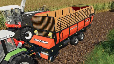 Old Forage Wagons Tandem V1000 For Fs19 Farming Simulator 2022 Mod