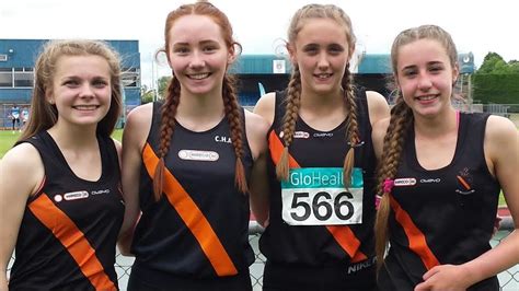 U14 And U16 Girls Relay Teams Top 8 In Ireland