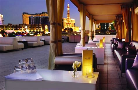 Pure Nightclub At Caesars Palace Las Vegas Best View In Town On The Rooftop Deck Pure Is