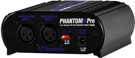 Art Phantom Ii Pro Phantom Power Supply Zzounds