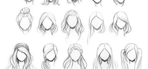 Hair intakes—anime hair with little hoods. pixers - Our Art World