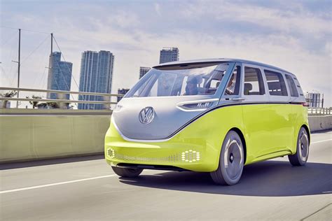 The Volkswagen Bus Is Back As The 2022 Id Buzz Bestride