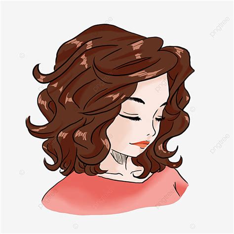 Blonde Curly Hair Clipart Png Images Mature Woman Curly Hair Clipart