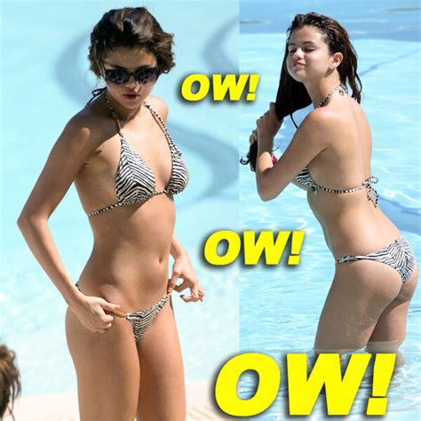 Selena Gomez Shows Off Her Bikini Body In Miami 1 Arthos88