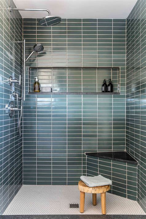 50 Tiled Bathrooms That Make A Striking Statement