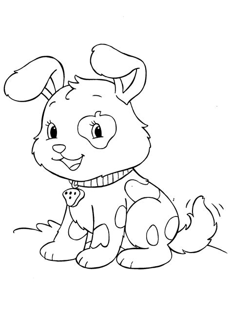 Baby Puppy And Kitten Coloring Pages - Coloring Home