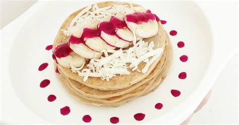 Pisang memiliki banyak manfaat untuk bayi. Resep Banana Oat Pancake - MPASI oleh dinar indah palupi ...