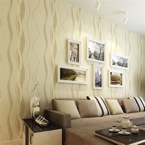 Wallpaper Living Room Stripes Homebase Wallpaper