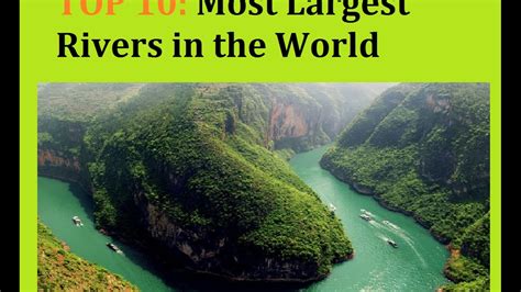 The missouri river and the mississippi river are the two longest rivers that are completely within the us. Top 10 Most Largest Rivers in the World - longest river ...