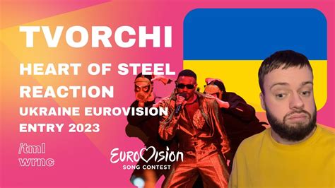 Reaction To Ukraine Eurovision 2023 Entry Tvorchi Heart Of Steel 🇺🇦