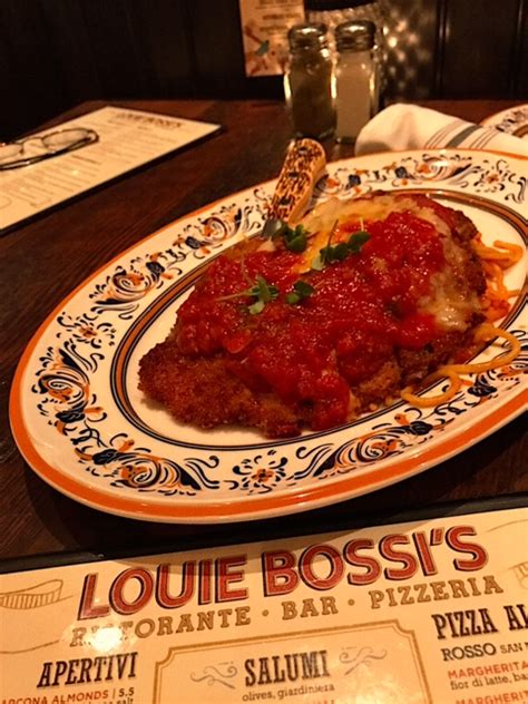Louie Bossis Chicken Alla Parmigiana