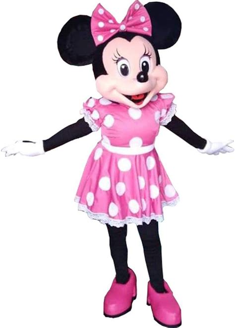 Costumes Minnie Mouse Mascot Costume Girl Birthday Party Dress Adult