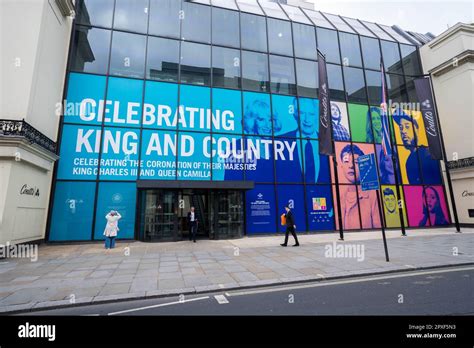 London UK. 2 May 2023. Coutts bank in The Strand celebrate the