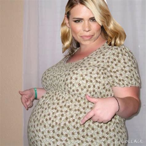 Billie Piper With A Pregnant Belly By Inflatedcelebs On Deviantart