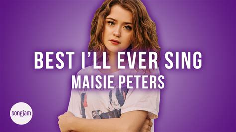 Maisie Peters Best Ill Ever Sing Official Karaoke Instrumental