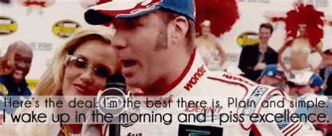 #1 nascar driver ricky bobby stays atop the heap thanks to a pact with his best friend and teammate, cal naughton, jr. Movies GIF - Movies - Discover & Share GIFs