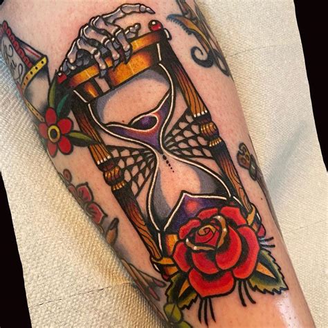 Traditional Tattoo Hourglass Traditional Tattoo Sleeve American Traditional Tattoo Neo