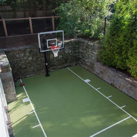 It's not just about the game court surface selection. Basketball Court Design Ideas, Pictures, Remodel and Decor ...