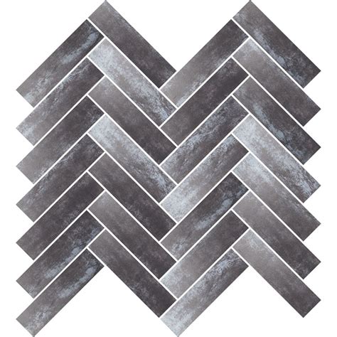 Voguebay Metallic Silver Antique Porcelain Mosaic Lowest Price