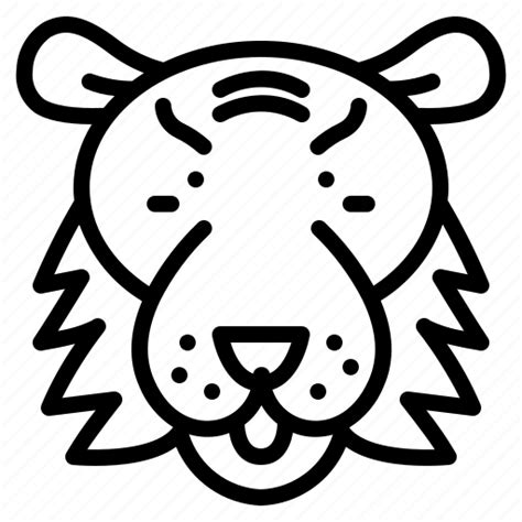 Animal Tiger Wild Zoo Icon Download On Iconfinder