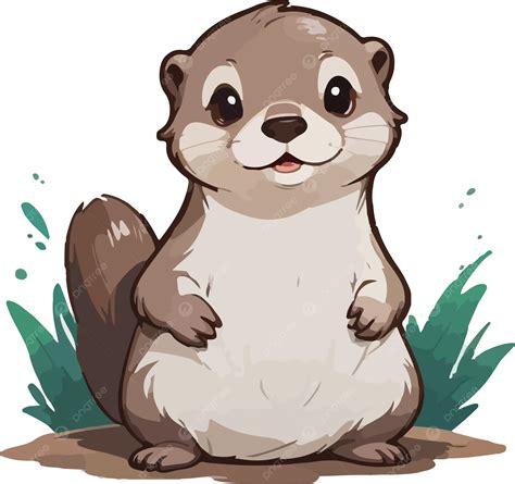 Cute Otter Cartoon Image Cute Clipart Cartoon Clipart Otter Clipart