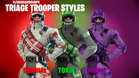 I Created Styles For The Triage Trooper Based Off The Styles For Remedy