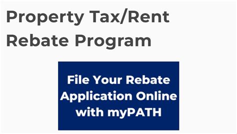 PA Rental Rebate Program