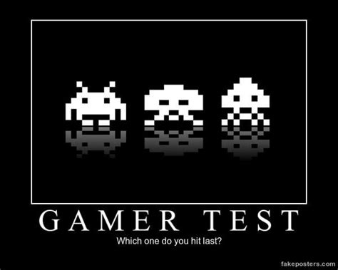 Gamer Test Space Invaders Gaming Know Your Meme