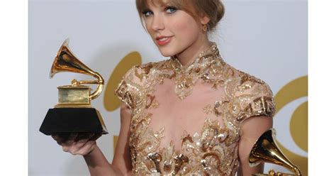 (getty images for the recording a). Taylor Swift aux Grammy Awards 2012 - Purebreak